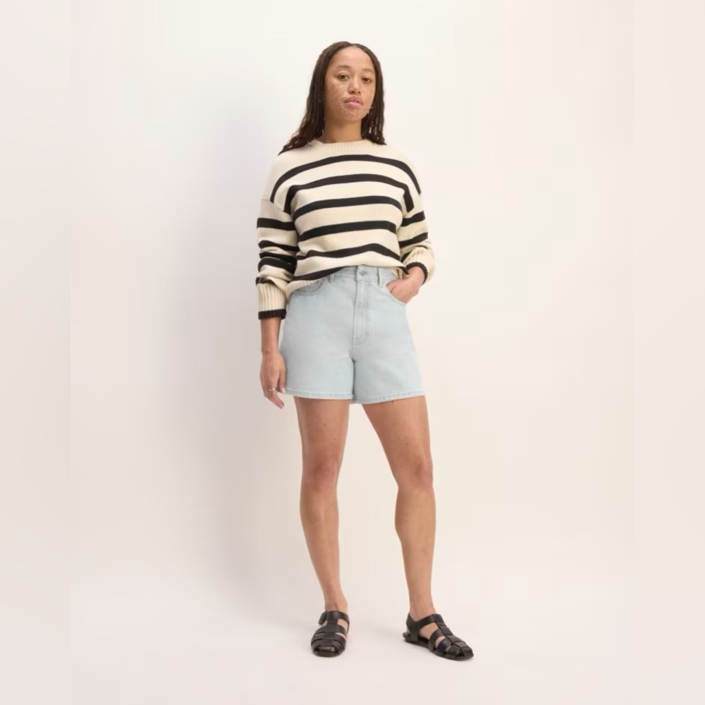 Everlane A-Line Denim Short